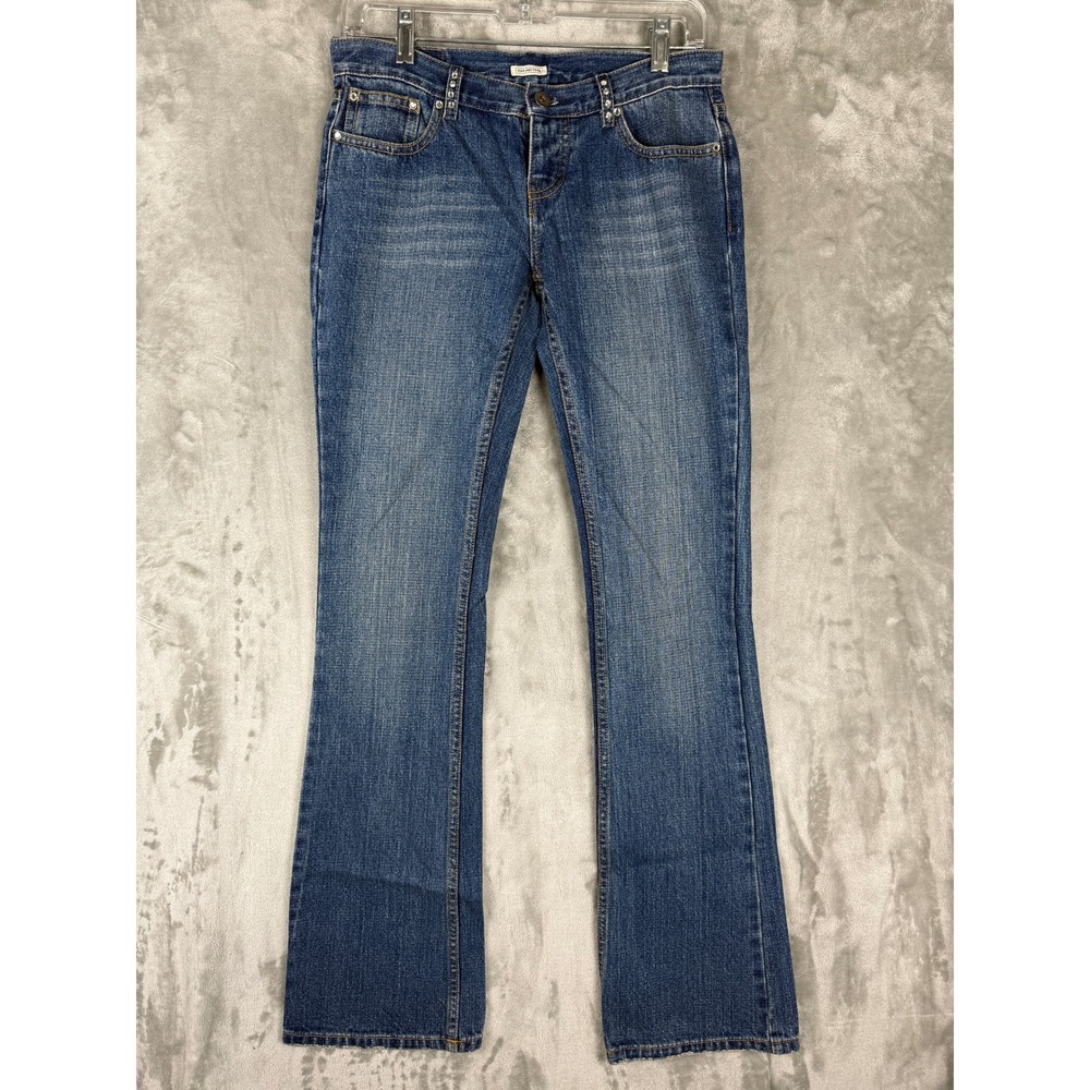GUESS‎ Women Denim Bootcut Jeans Blue Size 24 Cut IW2617 Style Q536S083